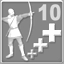Icon for Archers reach level 10